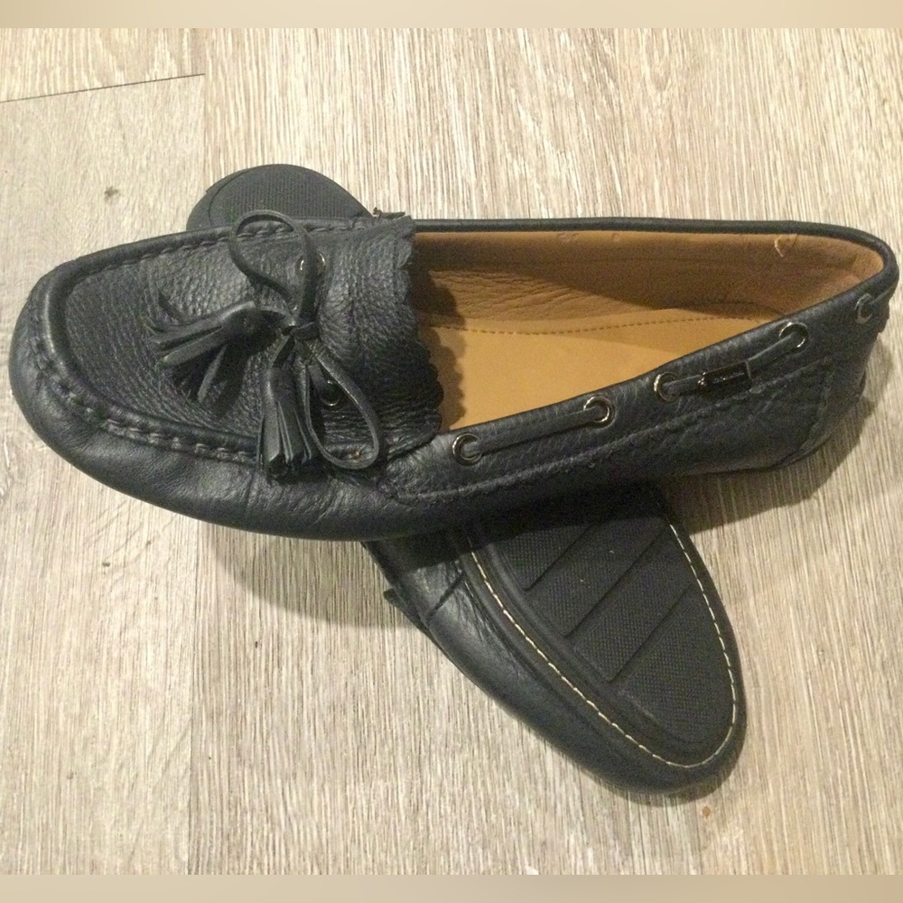 COACH LEATHER LOAFERS. Practically unworn. - Picture 7 of 7